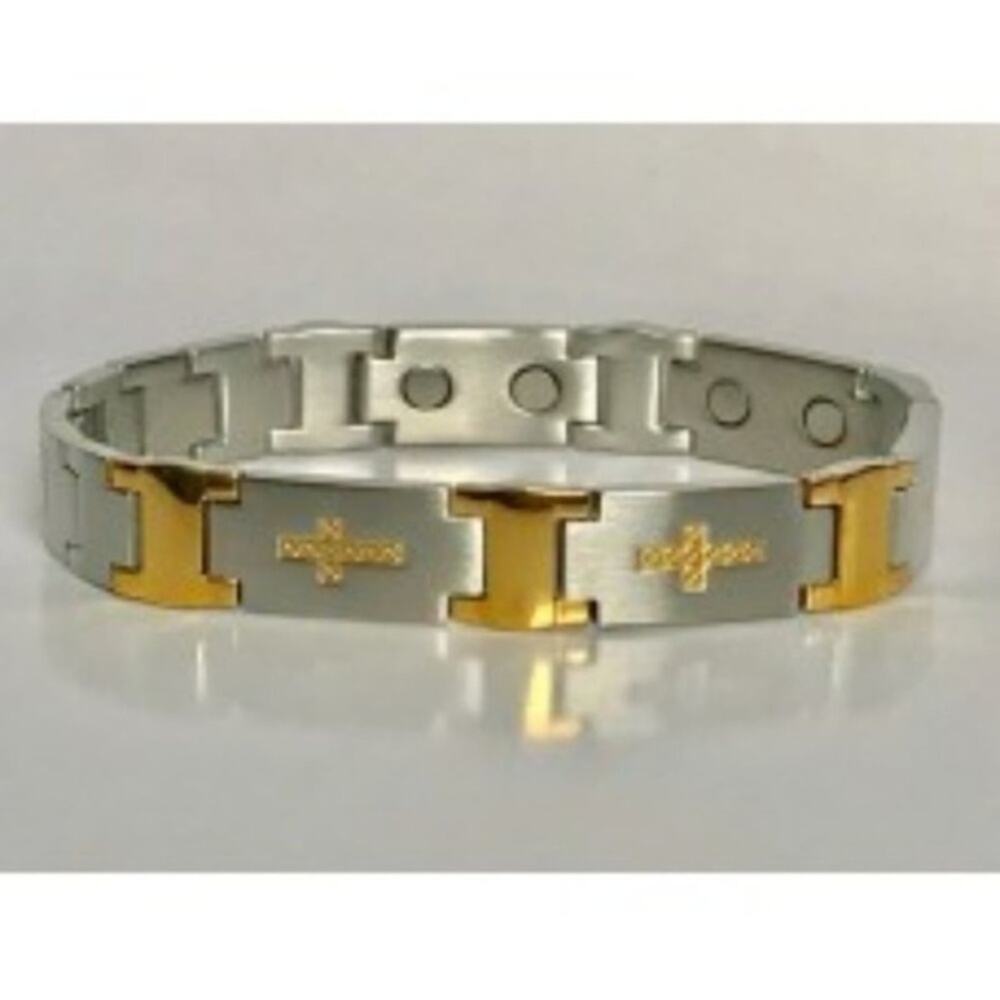 Men’s women’s 316L stainless steel magnetic bracelet 8.5 inch